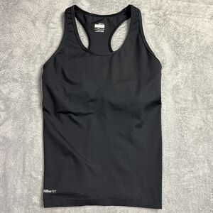 Nike Fit Dry Athletic Womens Racerback Top Tank Black Sz. Small Bra top